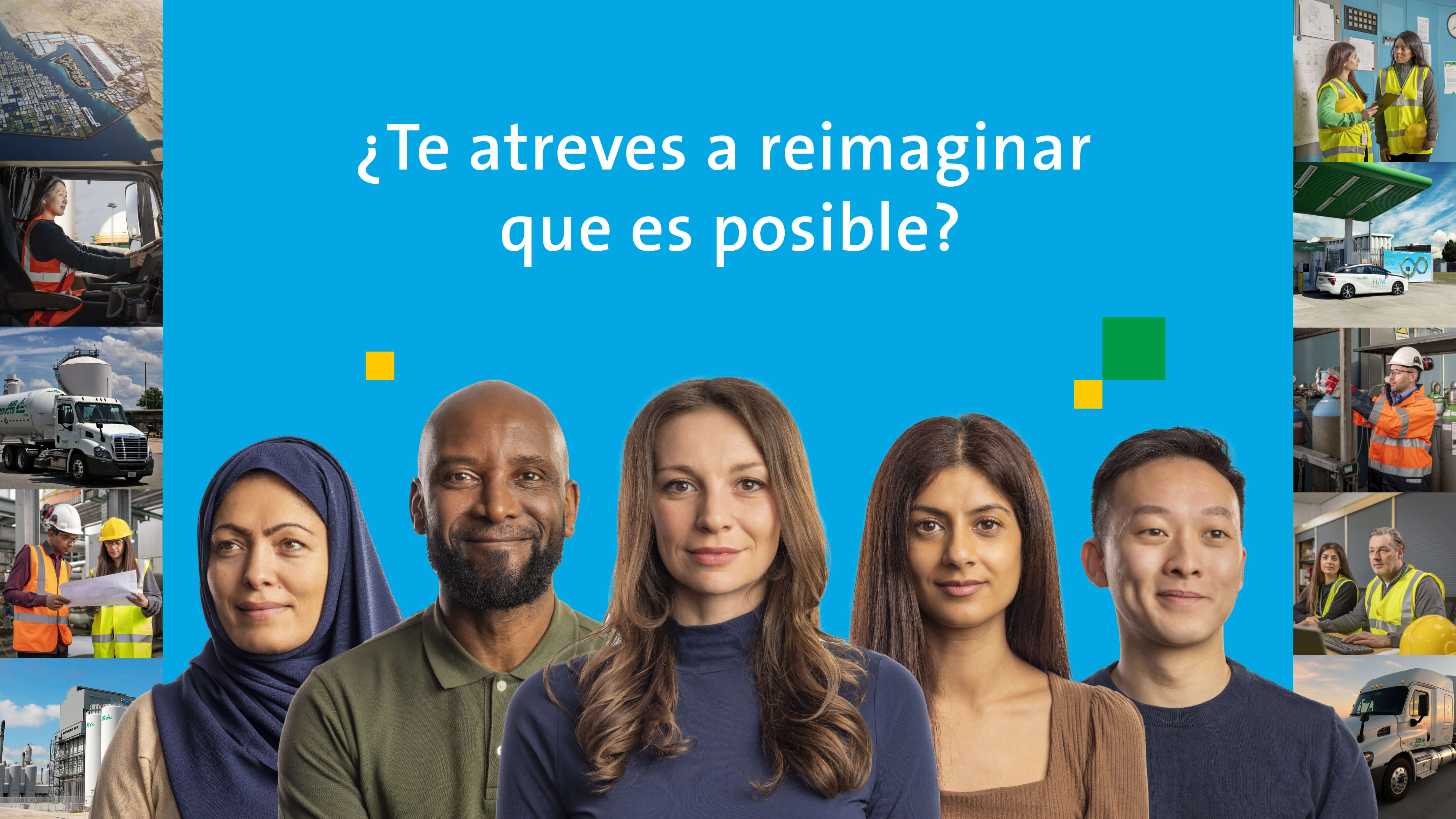 Diverse group of employees | ¿Te atreves a reimaginar que es posible?